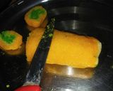 तिरंगा कोकोनट मलाई रोल (Tiranga coconut malai roll recipe in Hindi) रेसिपी चरण 5 फोटो