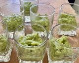 Une image de l'étape 5 de Verrines de purée de courgettes à la menthe et feta.