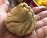 A picture of step 5 of Breakfast Momos- healthy & tasty Veg Wheat Momos with Chutney.