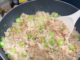 ข้าวผัดปลาเค็มแดดเดียว