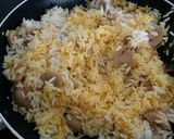 Foto del paso 2 de la receta Arroz frito con cúrcuma y champiñones