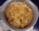 A picture of step 8 of Aroma Chicken Biryani 🥘.