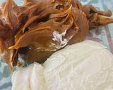 Foto del paso 3 de la receta: TORTA CEBRA DE PIONONO CON DULCE DE LECHE Y CREMA CHOCOTORTA 🤩😋😋👏❤️