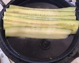 A picture of step 1 of California Farm Cured Salmon Cucumber Cheese Rolls.
