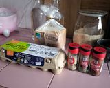 Gambar langkah 1 resipi French Toast & Enoki Omelette.