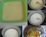 Foto langkah ke 4 dari resep Puding Roti Kurma.