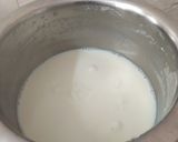 A picture of step 2 of Homemade condensed milk.