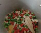 A picture of step 4 of Pudina Rice.