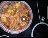 A picture of step 7 of Chicken and potato soup.