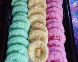 Foto langkah ke 11 dari resep Cucur warna warni cucur pandan gula pasir.