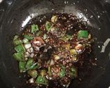 A picture of step 6 of Chilli garlic cauliflower.
