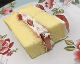 Foto langkah ke 5 dari resep Strawberry shortcake ogura #homemadebylita.