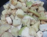 A picture of step 2 of Sweet Potato & mix fruits chaat.