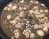 Gulasz wołowy z pieczarkami krok przepisu 4 zdjęcie