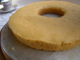 Tarta de harina de maíz dulce
