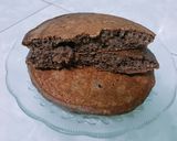 Hình bước làm 6 của món Pancake series No.3 - Pancake yến mạch chocolate chuối