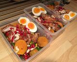 A picture of step 6 of Meal prep - Chinese Garlic Chicken Salad.
