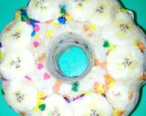 Foto langkah ke 7 dari resep Banana Steam Cake🍌🍌with Sprinkle 💖💜💛💚💙 No Egg No Mixer.