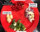 Foto langkah ke 2 dari resep Tumis Sayur Jamur Kancing.