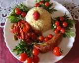 Lecsós 🐟🎏🐟hal-filé🌶️🍅🫑🧅🧄🥗 recept fázis 11 fotója