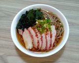 Hình bước làm 5 của món Mì Soba xá xíu (mì Nhật biến tấu)