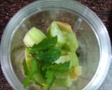 A picture of step 2 of Cucumber Cooler.