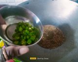 A picture of step 2 of Jowar Flour Khichu OR Sorghum Flour Porridge.