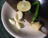 A picture of step 1 of SaunfiaPaneerTikka.