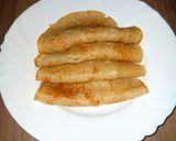 A picture of step 4 of Banana crepes.