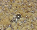A picture of step 3 of Besan ki bondi (Ramadan ki tiyari).