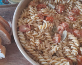Foto del paso 4 de la receta: Salsa de 3 quesos y tomate cherry asado