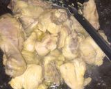 A picture of step 1 of Chicken kali mirch.