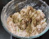 A picture of step 2 of Rice flakes fritters | poha Vada.