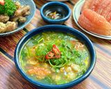 Hình bước làm 4 của món Canh Hàu Nấu Rau Răm