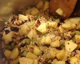 A picture of step 4 of Apple Walnut Brown Rice Stuffing / Dressing.