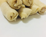 A picture of step 9 of Spring rolls.