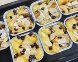 Foto langkah ke 3 dari resep Puding Roti Panggang.