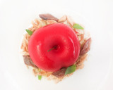 Foto del paso 8 de la receta: Gazpacho de cerezas con pistachos, anchoas y parmesano 🔥🔥🔥