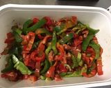 Une image de l'étape 10 de Poivrons et tomates à l'ail et anis vert.