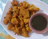 A picture of step 4 of Street style pakory.