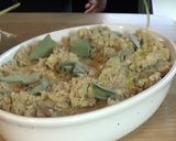 A picture of step 8 of Sage, onion, sausage and chestnut stuffing for your Christmas dinner.