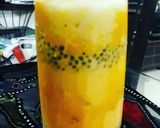 A picture of step 4 of Mango Chia Falooda.