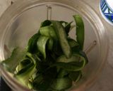 A picture of step 2 of Zucchini Noodles with Cannellini Bean and Avocado Pesto.