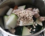 A picture of step 3 of Winter Melon Semen Coicis Soup 冬瓜薏米湯.