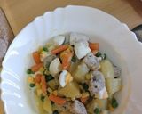 Tepsis zöldséges  csirkemell sütve recept fázis 9 fotója