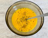 Rántotta bazsalikommal és sonkával recept fázis 4 fotója