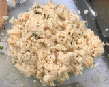 Foto del paso 5 de la receta: Albóndigas de merluza y gambones con salsa ligera de verduras y jengibre