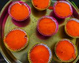 ரெட் வெல்வெட் கப் கேக்(red velvet cup cake recipe in tamil) ரெசிபி ஸ்டேப் 6 புகைப்படம்