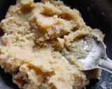 A picture of step 5 of Banana halwa.