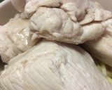 รูปขั้นตอนการทำที่ 3 ของ กระเพาะปลาอกไก่ฉีก